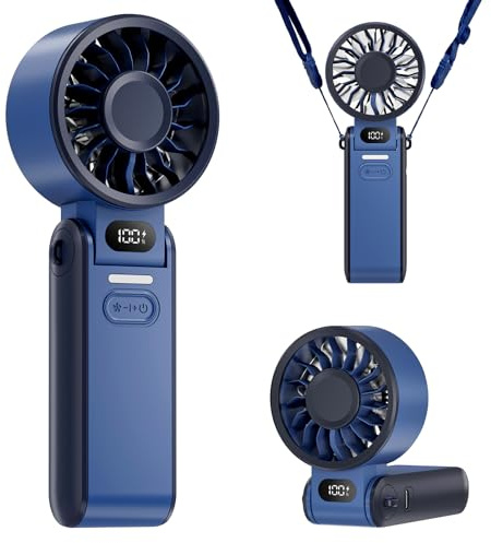 Ventilatore Portatile 100 Velocità Silenzioso e Potente – USB Ventilatore
