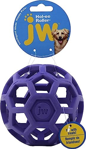 J.W. JW JW43111 HOL-ee Roller, Hundespielzeug kauen und beißen, M