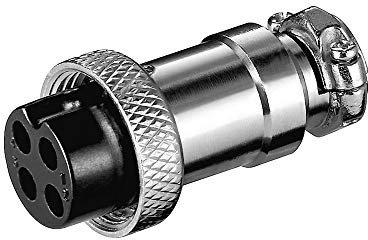 Goobay 11230 Raccord de microphone; 4 Pin