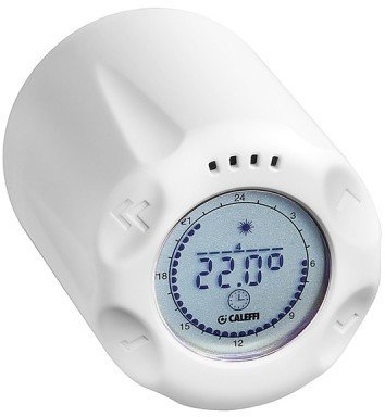 TESTINA TERMOSTATICA C/CRONOTERMOSTATO COD.210500 CALEFFI