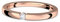 Spannring Rosegold (Silber 925 hochwertig vergoldet) Verlobungsring von AMOONIC mit Zirkonia Stein & LUXUSETUI Rosegold Ring Zirkonia Goldring Heiratsantrag Liebesgeschenk FF584VGRSZIFA54