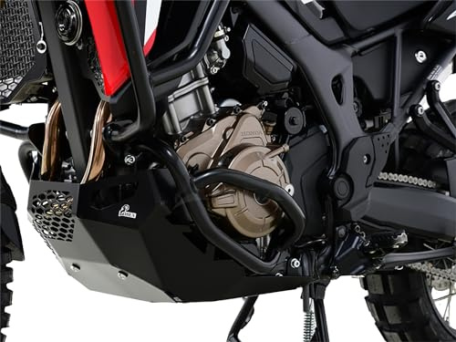 ZIEGER 10001931 crash bar crash protection frame protection crash bars black for top and bottom
