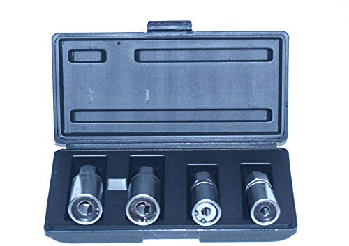 Craft-Equip 4 tlg. Stehbolzenausdreher Satz Linksgewinde Rechtsgewinde 6 8 10 12 mm