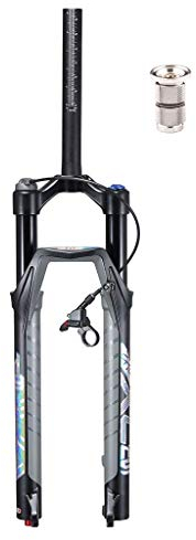 Forcella Ammortizzata MTB 27,5 29 Pollici, con Spina Expander Travel 120mm Ultralight Mountain Bike Forcelle pneumatiche Ammortizzatore QR 9mm