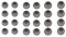 Almohadillas de Silicona de Repuesto para Auriculares Internos, 24 Tapones para los Oídos Cómodos con Aislamiento de Ruido para WF-1000XM3/WF-1000XM4, para BeatsX, para Senso