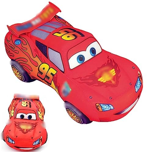 ZGCXRTO Lightning McQueen Peluche,Cars Peluche Bambola Soft Lightning McQueen Peluche Bambola Soft Simpatico Cars Plushe 25cm Bambini Regalo per il Compleanno