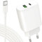 envircell 30W USB C Rapido Cargador for iPhone 14/14 Pro/14 Pro Max/14 Plus/13/12/11/XS/XS MAX/XR/X, PD 3.0 USBC Rápida Carga Cabezal Enchufe Adaptador Pared Charger Corrient