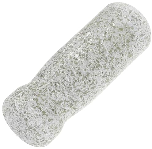De Ajo De Piedra, Varilla De Mortero Ergonómica Para Cocina, Herramienta Multiusos Para Moler Ajo, Especias Y Hierbas, 9.5X3.5Cm