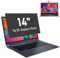 SOPPY 14 inch Anti Spy Laptop Privacy Screen Filter for 16:10 Widescreen Display, Anti Glare Screen Protector for NoteBook, Laptop Monitor Screen Privacy Filter, UV and Blue Light Filter (14,16:10)