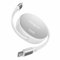 Fasgear 240W USB C a USB C Cavo,1m Retrattile 5A di Ricarica Rapida di Tipo C per Caricabatterie USB C da 100W,Compatibile con i-Phone 15, fotocamera，Sam-sung Tab S9 Ultra(Bianco)