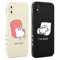 Coiwxmoi 2 Stück Hülle für iPhone X/XS 5,8 Zoll, Aesthetic Muster Design Mädchen Frauen Handyhülle, Weich Silikon Slim Motiv Stoßfest Case Kratzfeste Süßes Schutzhülle für iPhone X/XS, Ente