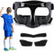 STFALI Nasenmaske Fussball, Sportmaske, Nasenbeinbruch Maske, Kleine Größe Mit Polsterung Für Kinder Und Jugendliche, Verstellbares Gummiband nasenschutz