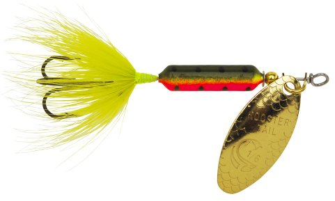 Yakima Bait Unisex – Erwachsene Rooster Tail Hahnschwanz, Inline-Spinner, Fire Tiger, 1/2-Ounce