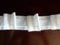 Gardinenband,Flachfalte 2,0 :1, 60 mm, weiß, 10,00 lfm