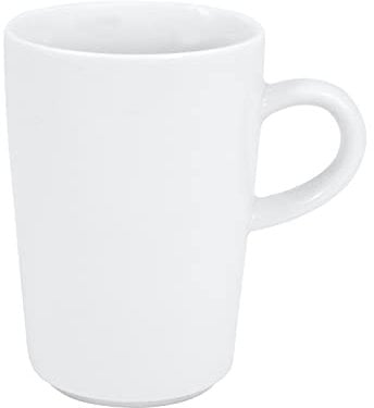 KAHLA 394727A90039C Five Senses Macchiatotasse 0,35 l | weiße Kaffeetasse 350 ml aus Porzellan