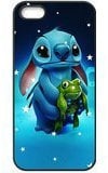 iPhone 5s Case,iPhone 5 Case, Lilo & Stitch Ohana Series Pattern Hard Back Cover Snap on Case for iPhone 5 / 5s