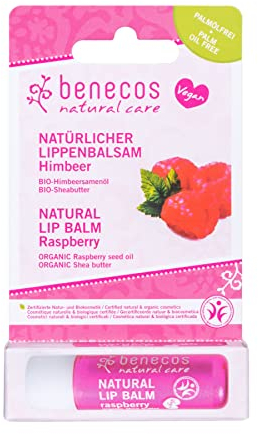 Benecos - natural beauty 93697 - bálsamo labial - frambuesa - vegano