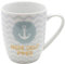 Dekohelden24 Kaffeebecher/Tasse aus Porzellan, Motiv: Mehr geht Immer. Größe H/Ø: 9,8 x 8,2 cm, Fassungsvermögen 250 ml, Spülmaschinengeeignet., 9508141, Meer Geht Immer