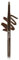 Girlactik Long-Wear Gel Eyeliner - Waterproof, Smudge-Proof Eye Makeup, Highly Pigmented Gel Eye Liner Pencil, Matte Finish (Pure Brown)