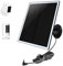 OuOudoit Ring Camera Solar Panel Charger, Compatible with Ring Stick Up Cam Battery, Ring Spotlight Cam Battery, Waterproof, 6W Fast Charging, DC3.5mm Plug (Black)
