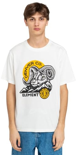 Element Ram - T-Shirt - Männer - Weiss