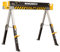 ROUGHNECK® COLT 600E Sawhorse, Heavy Duty Steel Construction, Weight-Baring Capacity 589kg with Height Adjustable Legs for Woodworking & Construction