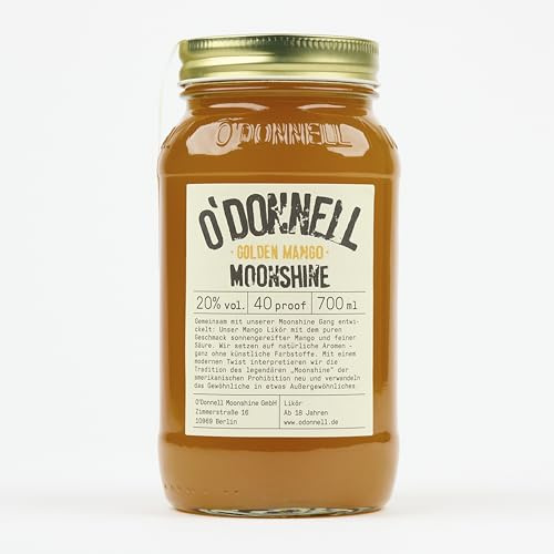 O'Donnell Moonshine Goldene Mango Likör Deutschland inkl. FeinWert E-Book (1 x 0,7l)
