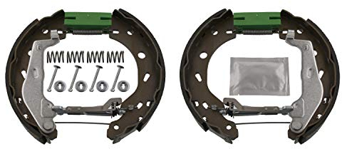 febi bilstein 34476 Bremsbackensatz für Feststellbremse, mit Anbaumaterial , 1 Stück