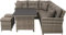 Ploß GmbH Rabida Lounge-Set Polyrattan Braun