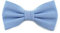 TigerTie - Jungenfliege in hellblau einfarbig Uni - Fliegen Gr. 29 bis 50 cm Halsumfang verstellbar + Aufbewahrungsbox
