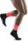 CEP - THE RUN COMPRESSION SOCKS MID CUT für Herren | Mittellange Laufsocken in pink/schwarzmit Kompression | Regenerierende Kompressionsstrümpfe für Männer | Gr. V | XL