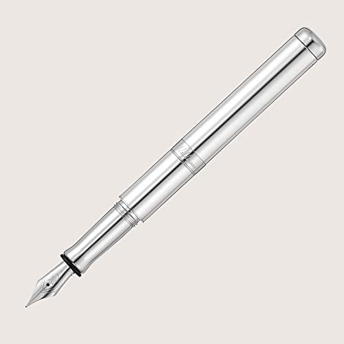WaldMann VOYAGER Füllfederhalter mit Edelstahlfeder EF Hochglanz poliert Federstärke auswählen Extra Fein (EF)