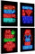 mojoliving Images décoratives pour chambre de jeu - Poster mural pour chambre d'adolescent - Poster de jeu - Images décoratives anime pour mur de manga