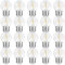 Suncan 20 Stück E27 LED Warmweiss 1W für Lichterkette, Kunststoff Vintage Glühbirne G45 1W LED Filament Lampe Ersetzt 5 Watt Edison Glühbirne Warmweiß 2700K