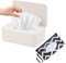 SEPSCO Feuchttücher Box und Tasche, Feuchtes Toilettenpapier Box Feuchttücherbox für Baby Feuchttuchbox Feuchttuchspender Feuchte Tücherbox Feuchtpapierbox mit Deckel, Nachfüllbare für Zuhause, Büro
