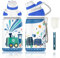 FJbottle Kinder Trinkflasche Edelstahl mit Magnetischem Deckel 400ml, BPA-Frei Auslaufsichere Thermo Flasche - Kohlensäure geeignet Wasserflasche für Jungen/Mädchen, Schule, Kindergarten