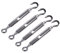 AOMIKITSTU M10 Drahtspanner Set, 4Pcs Spannschloss Draht Spanner, Edelstahlspanner Set für Gespannte Seil zu Verschärfen