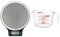 Amazon Basics Digital Kitchen Scale with LCD Display (Batteries Included) & Pyrex Glass Measuring Jug, Transparent, 1 Litre