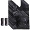 100 schwarze kleine Müllbeutel, kleine schwarze Müllbeutel, Damen-Müllbeutel, für Badezimmer, Damenbinden, Müll, Kunststoffbeutel mit Griffen für Zuhause, Küche, Müll