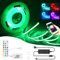 WIFI 5M COB RGB LED Streifen Strip Lichterkette 576LEDs/M 2880LEDs 24V Dimmbar Verformbar LED Licht mit Ferbedienung,Band Lichtleiste Arbeitet mit Google Home Assistant/Alexa