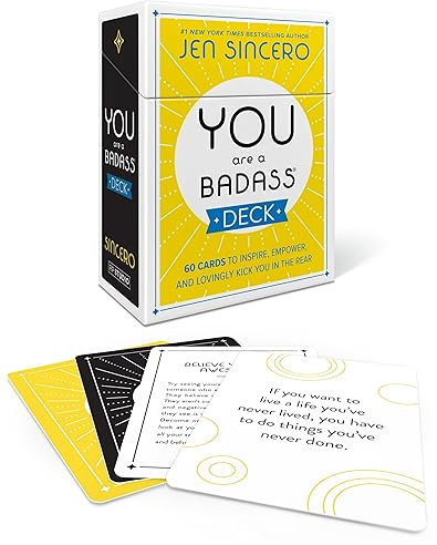 You Are a Badass® Deck: 60 Cards to Inspire, Empower, and Lovingly Kick You in the Rear (RP Studio)
