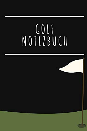 Golf Notizbuch: A5 Notizbuch Gepunktet 120 Seiten | Golf Notizblock | Tagebuch | Terminplaner | Schreibheft für Notizen 6x9