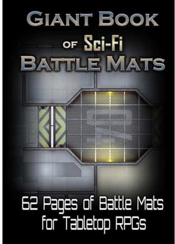 Libro tablero de juego - Giant Book of Sci-Fi Battle Mats (A3)