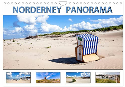 NORDERNEY PANORAMA (Wandkalender 2026 DIN A4 quer), CALVENDO Monatskalender: Inselmomente - Sonne, Dünen, Meer und Strand (CALVENDO Natur)