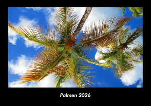 Palmen 2026 Fotokalender DIN A3: Monatskalender mit Bild-Motiven aus Fauna und Flora, Natur, Blumen und Pflanzen