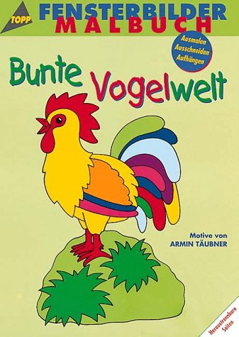 Fensterbilder-Malbuch, Bunte Vogelwelt