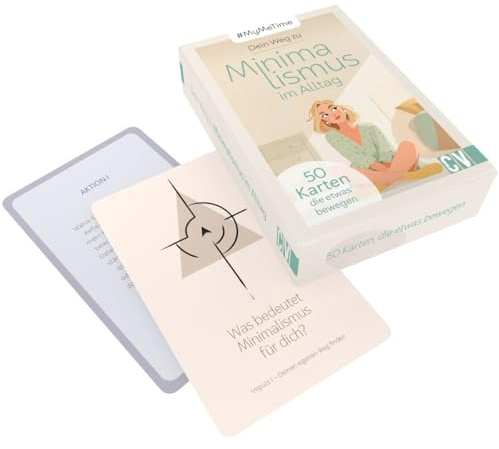 Dein Weg zu Minimalismus im Alltag: #MyMeTime: Reflektieren, Handeln, Ziele erreichen: 50 Karten, die etwas bewegen