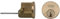Yale Locks B1109CH Replacement Rim Cylinder - Chrome Finish (Boxed)