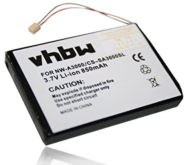BATTERY suitable for SONY MP3-PLAYER NW-A3000 NW-A 3000