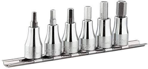 FACOM JT.40 3/8 Inch Connector Set for Hexagonal Sockets 4-10 mm Pack of 1